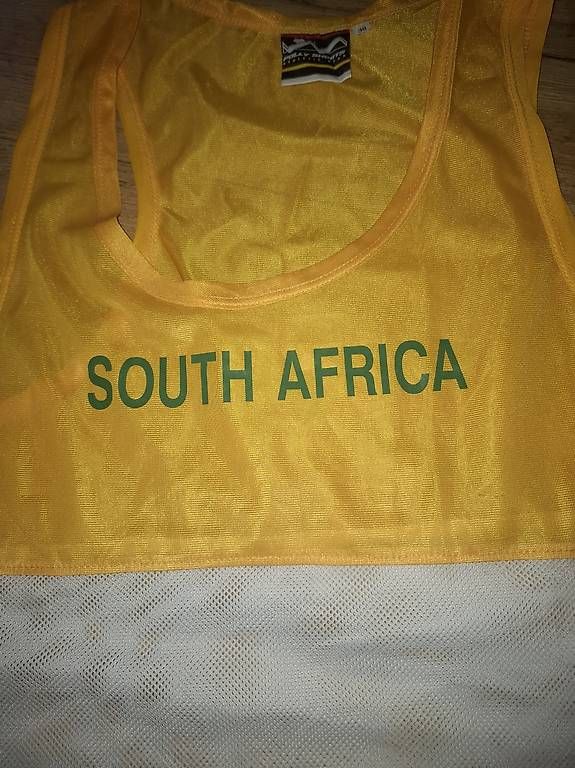 Maglioni & Felpe: Pull team AFRIQUE DU SUD  – Nuovo e nell'imballaggio originale da Monthey venduto da australie