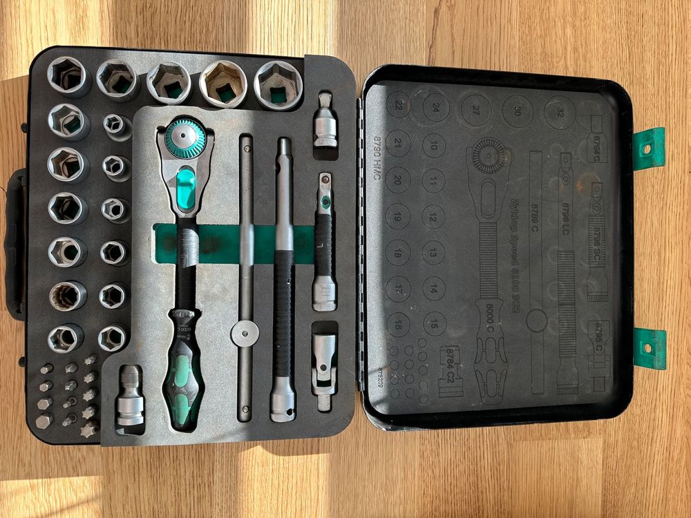 WERA Zyklop 1/2 Zoll Ratschenset (Gebraucht) in Untersiggenthal für CHF ...