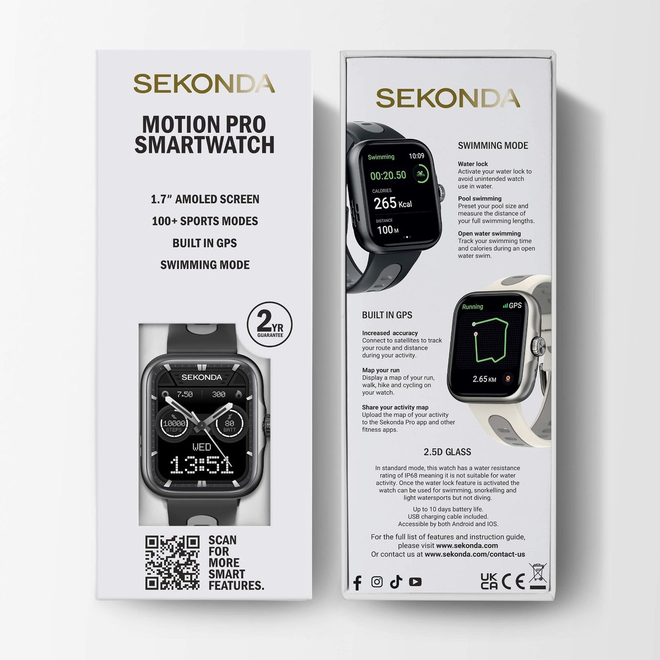 Smartwatch: Smartwatch Motion Pro ab 1.- CHF! – Nuovo e nell'imballaggio originale da Kägiswil venduto da Pz711 3