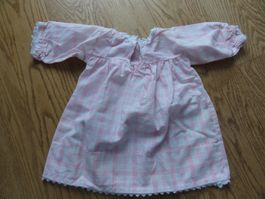 Rosa Vichy Kleid/Baby Gr. 68