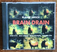 Blauer Hirsch ‎– Brain Drain CD, Wädi Gysi, Mani Neumeier...