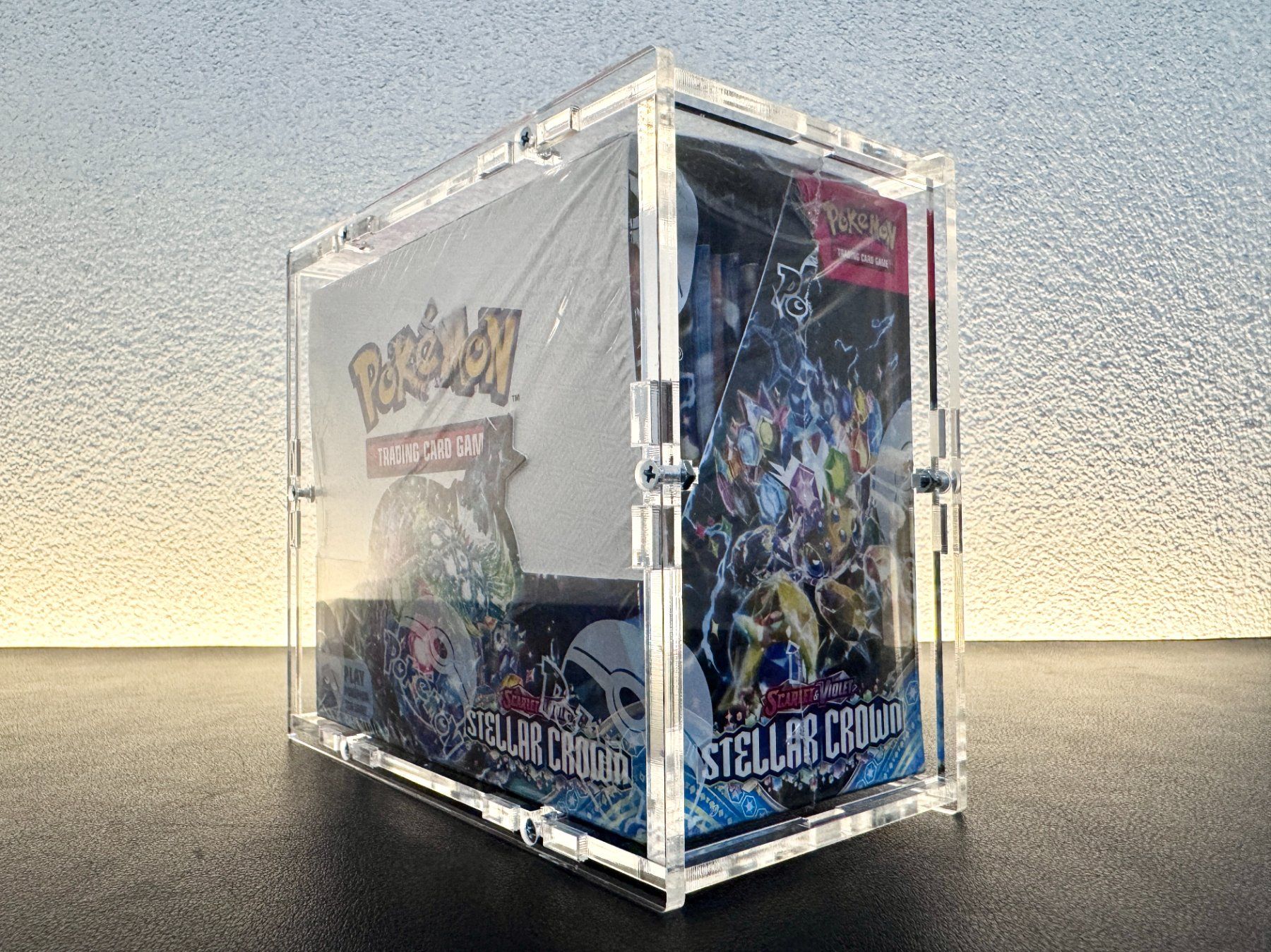 Pokémon Carte collezionabili: Pokémon Stellar Crown Display EN OVP + Acrylbox – Nuovo e nell'imballaggio originale da Schlatt TG venduto da catch_up 2