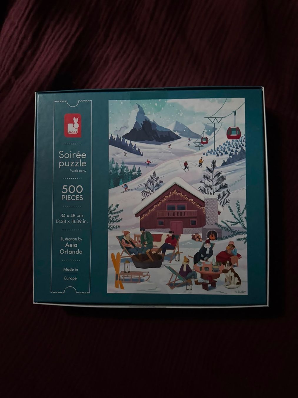 Janod Puzzles: Puzzle "Soirée puzzle" 500 pièces – Neu (gemäss Beschreibung) aus Genève von adrianito34 1
