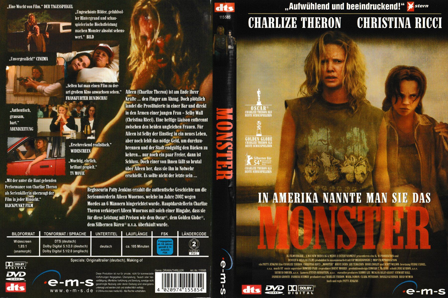 Alle DVDs: DVD - In Amerika nannte man sie das Monster – Gebraucht aus Langnau am Albis von MediaRescuerKeLoX