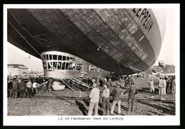 Fotografie Luftschiff LZ 127 Graf Zeppel