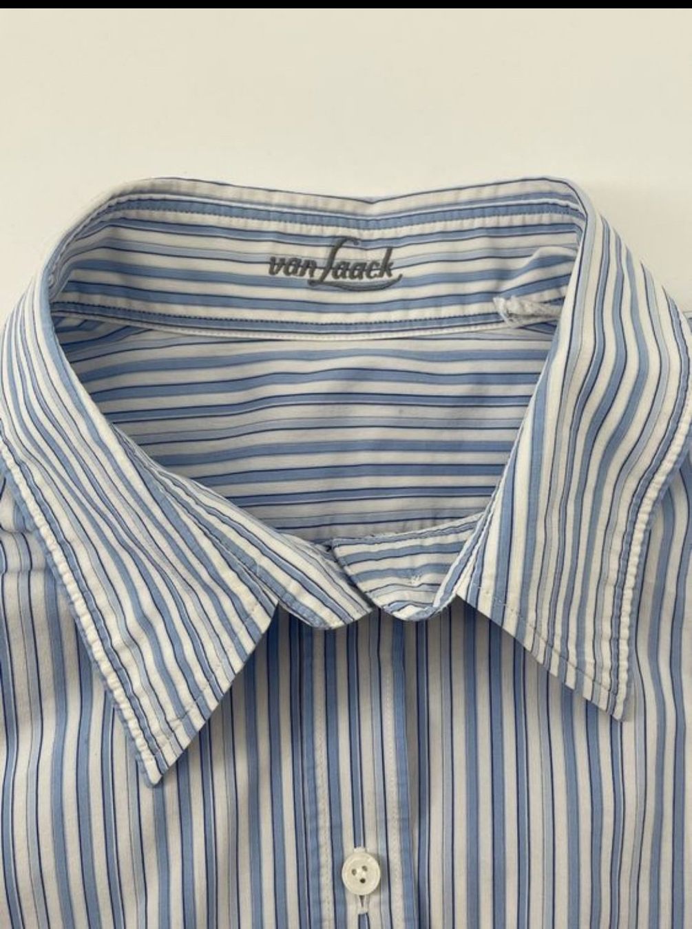 Van Laack Blusen: Bluse Gr. 48 von van Laack blau /weiss gestreift – Gebraucht aus Zürich von mer_6tqg 5