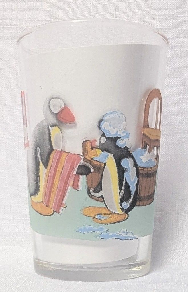 Verres: Vintage PINGU Trinkglas – D'occasion à Wängi par ABIZONE-86