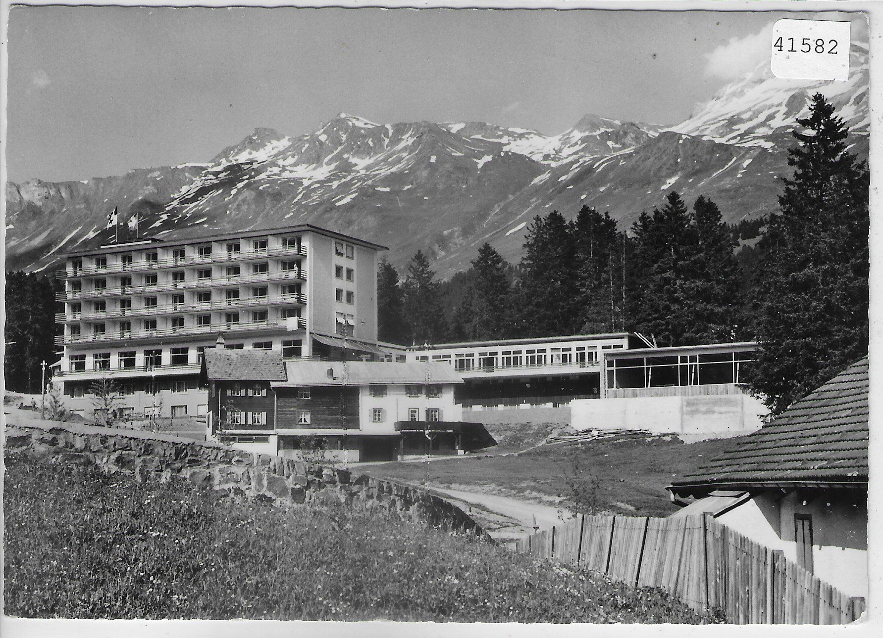 Cartoline postali: Valbella-Lenzerheide - Posthotel Valbella – Usato da Ettingen venduto da Kartenplanet