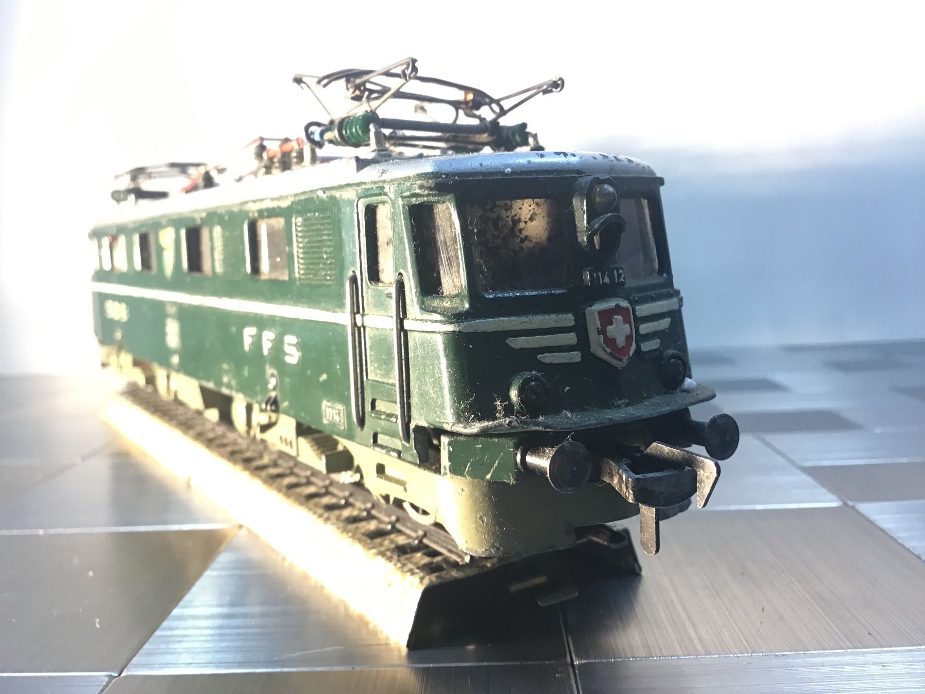 Fleischmann Modellini di ferrovie: FLEISCHMANN LOKOMOTIVE SBB CFF SPUR H0 – Usato da Männedorf venduto da Spezial-Modelle 2