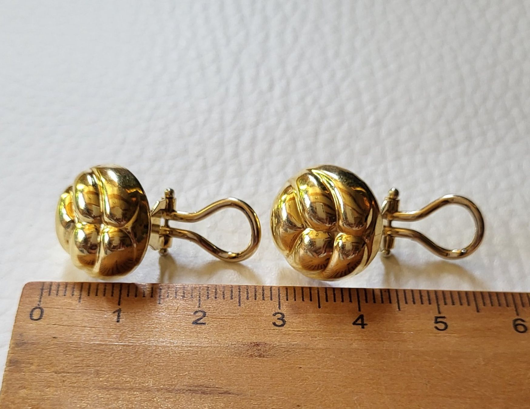 Orecchini pendenti & Orecchini a lobo: 18 Karat 750 Gold Ohrstecker – Usato da Wald ZH venduto da Dasilver 1