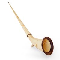 Alphorn Rieger Deluxe Arve Zirbe Tonart Fis/Ges KOMPLETTSET