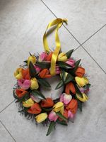 Deko Kranz mit Lichterkette
