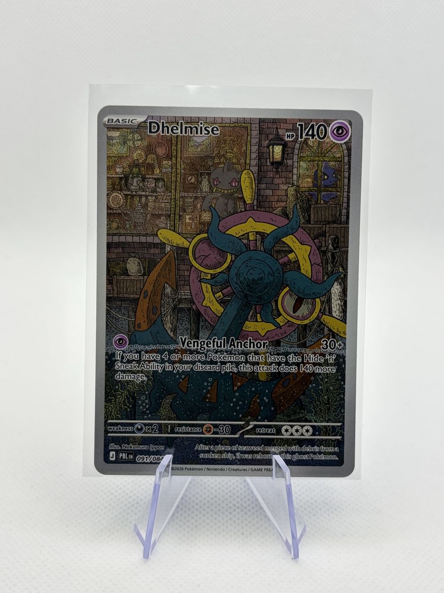 Pokémon Sammelbilder & Trading cards: Dhelmise PBL 091/084 – Gebraucht aus Wallbach von Pokemon_Switzerland