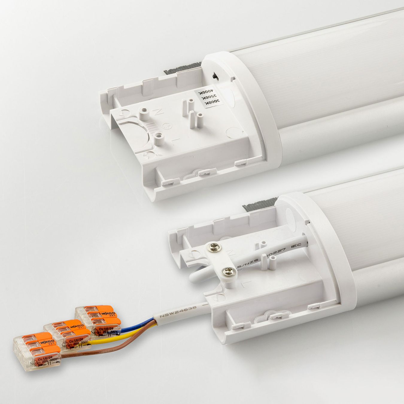 Lampadari & plafoniere: LED Aufbauleuchte, IP42, 59 cm Länge – Nuovo (secondo la descrizione) da Kreuzlingen venduto da Smart-Light 4