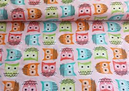 Enchanted Forest Owls, Timeless Treasures, Stoff fabric