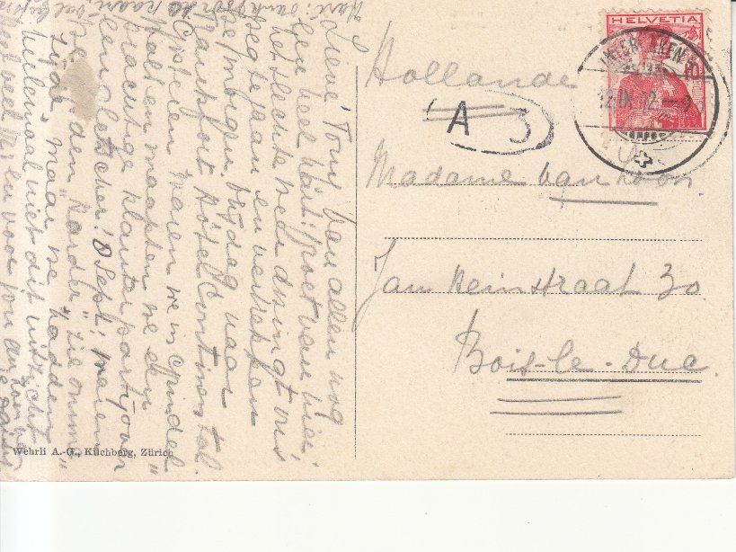 Cartoline postali: Harder Kulm Panorama 1912 – Usato da Bürglen TG venduto da StampGraf 1