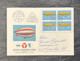 1976 Enveloppe Luftschiff Verkehrshaus Luzern N-1701-X