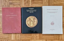Monnaies Byzantine x 3, Rodolfo Ratto / William Herbert Hunt