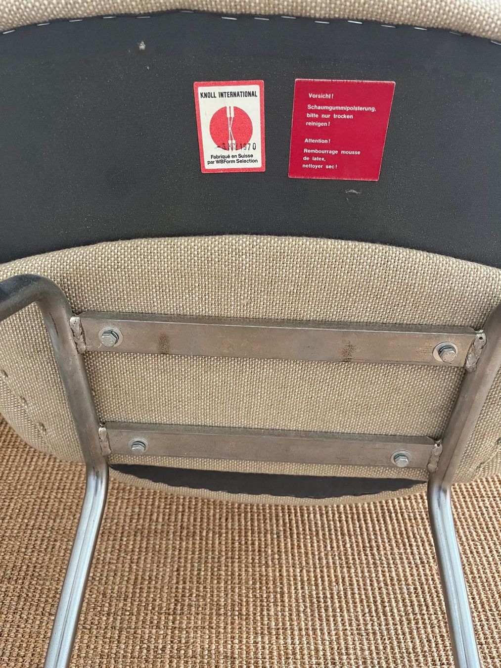 Knoll Sedie: Saarinen/Knoll Stuhl – Usato da Zürich venduto da DidierZH 2