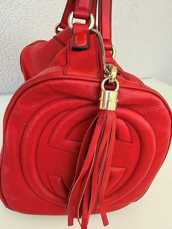 Taschen für Damen: Original Gucci Tasche Leder rot – Gebraucht aus Hinwil von mar_7dnn 4