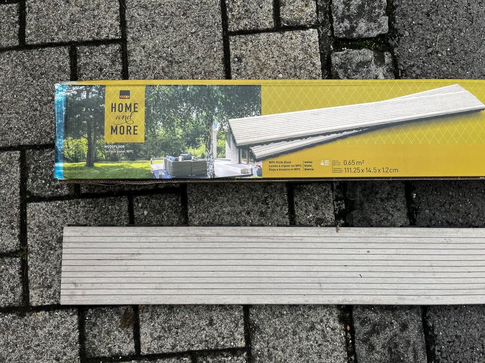 WPC KlickDielen für draussen Kaufen auf Ricardo