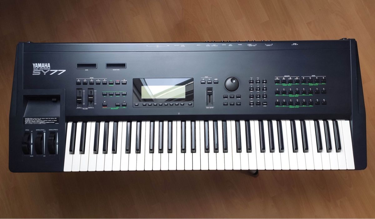 Yamaha Musikinstrumente: YAMAHA SY77 Synthesizer Keyboard gebraucht – Gebraucht aus Frick von AutoART-Wallbach
