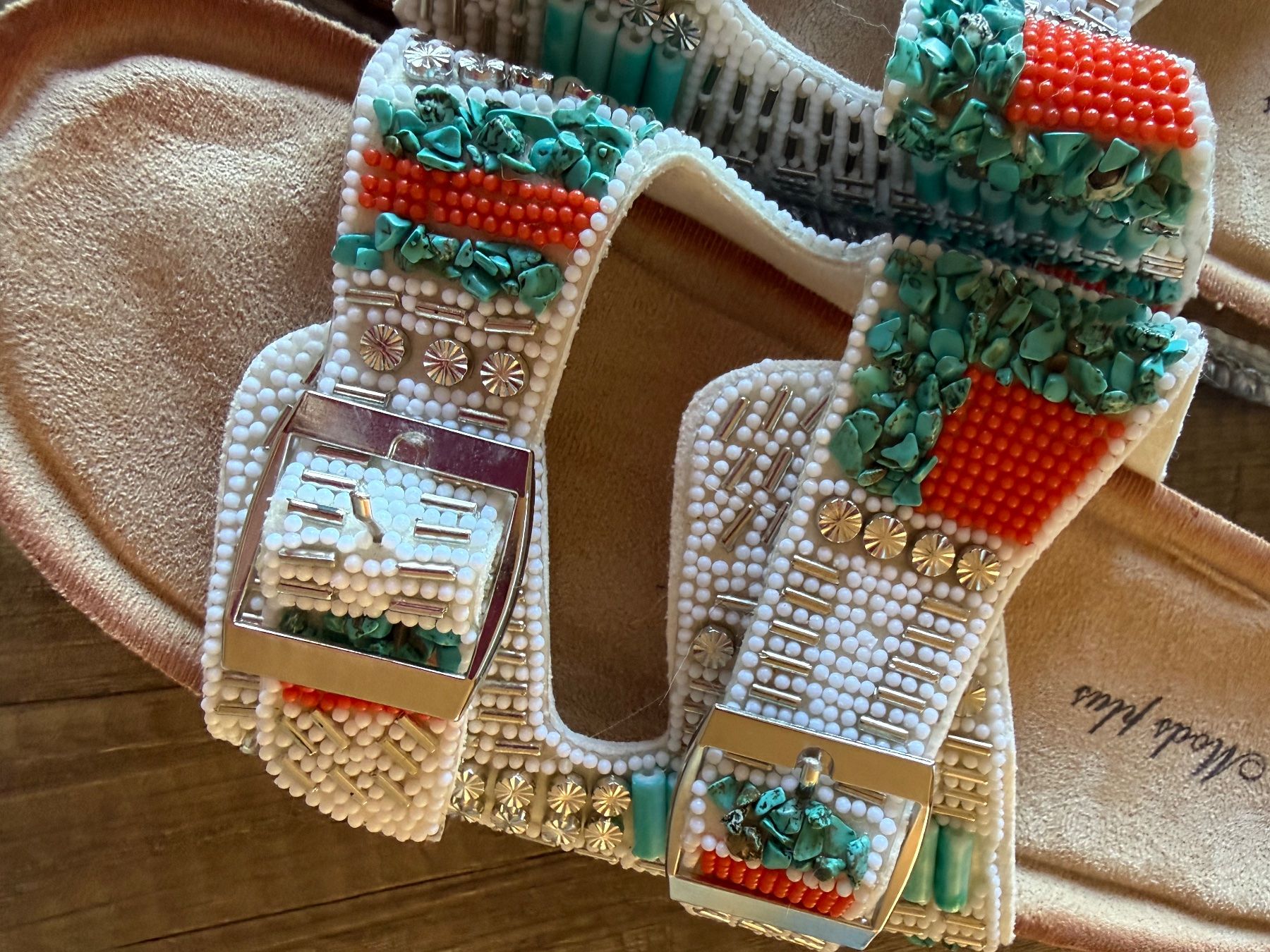 Scarpe da donna: Boho Sandale mit weichem Fussbett – Nuovo (secondo la descrizione) da Sigriswil venduto da ck56 4