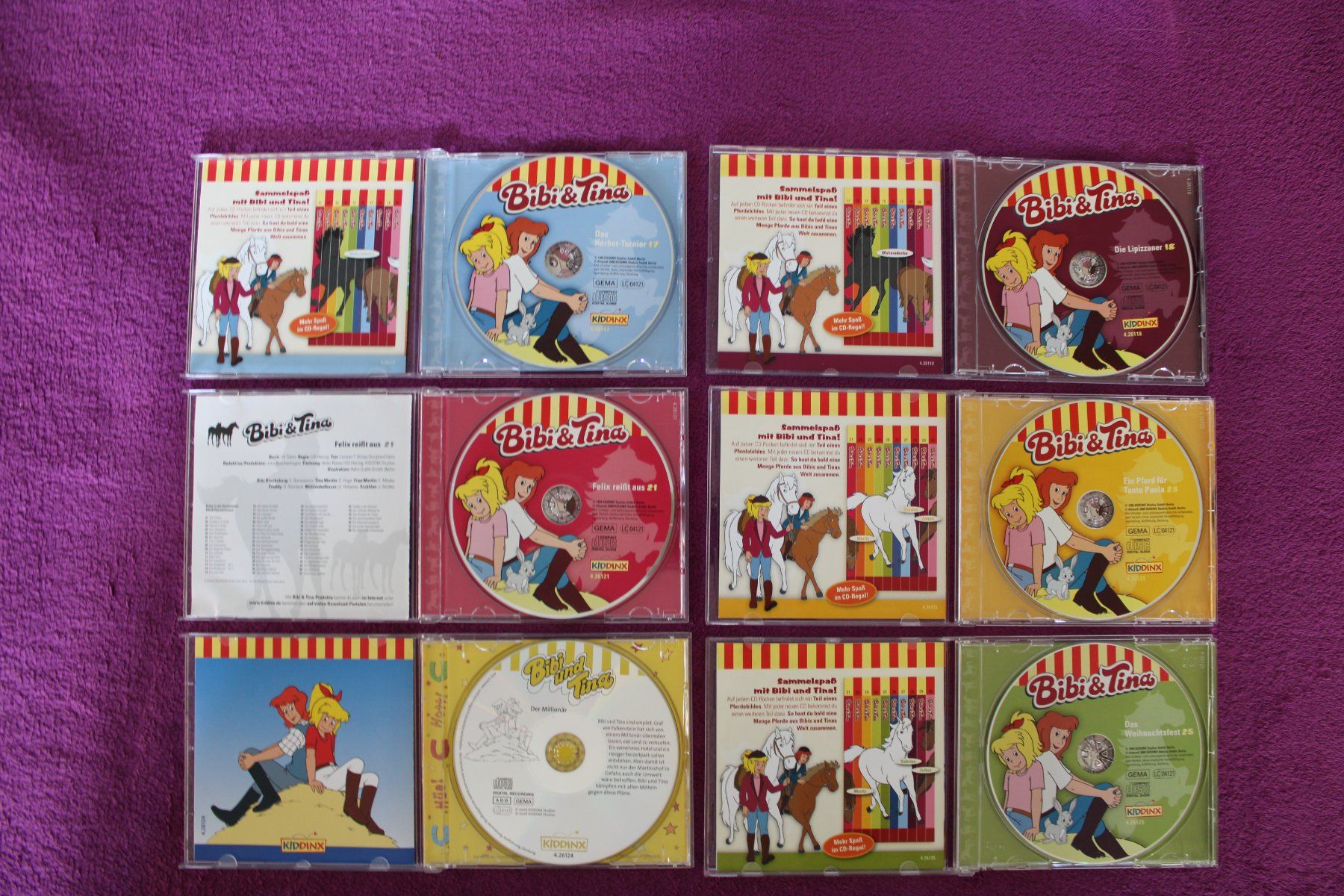 CD: 6 - Bibi & Tina - Hörspiel - CD´s – Usato da Müllheim Dorf venduto da Seeeule01 7