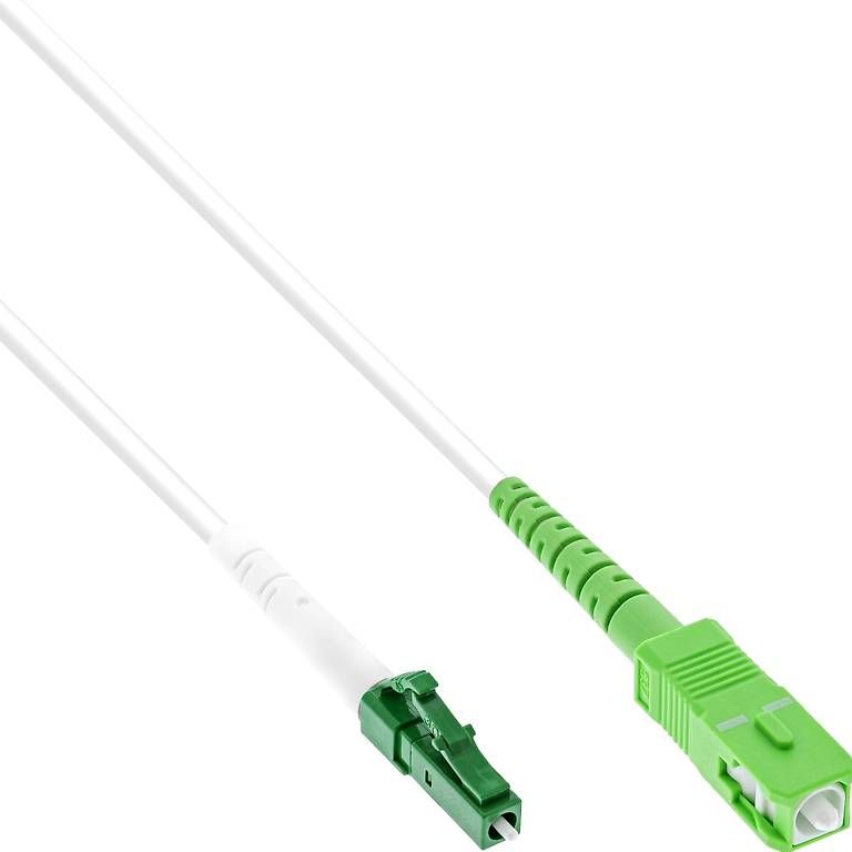 Câbles: 15 Mt. FTTH Glasfaserkabel LWL LC/APC-SC/APC – D'occasion à Birsfelden par stespring 1