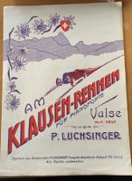 Klausen - Rennen, Autorennen, Musiknoten, RAR, TOP!