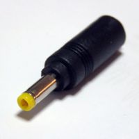 Adapter: 3,5x1,0 mm Buchse zu 4,0x1,7 mm Stecker