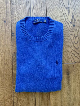 Pullover Polo Ralph Lauren Baumwolle blau (M)