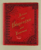 ALBUM VON GÖPPINGEN & UMGEBUNG, LEPORELLO ~1890 DEUTSCHLAND
