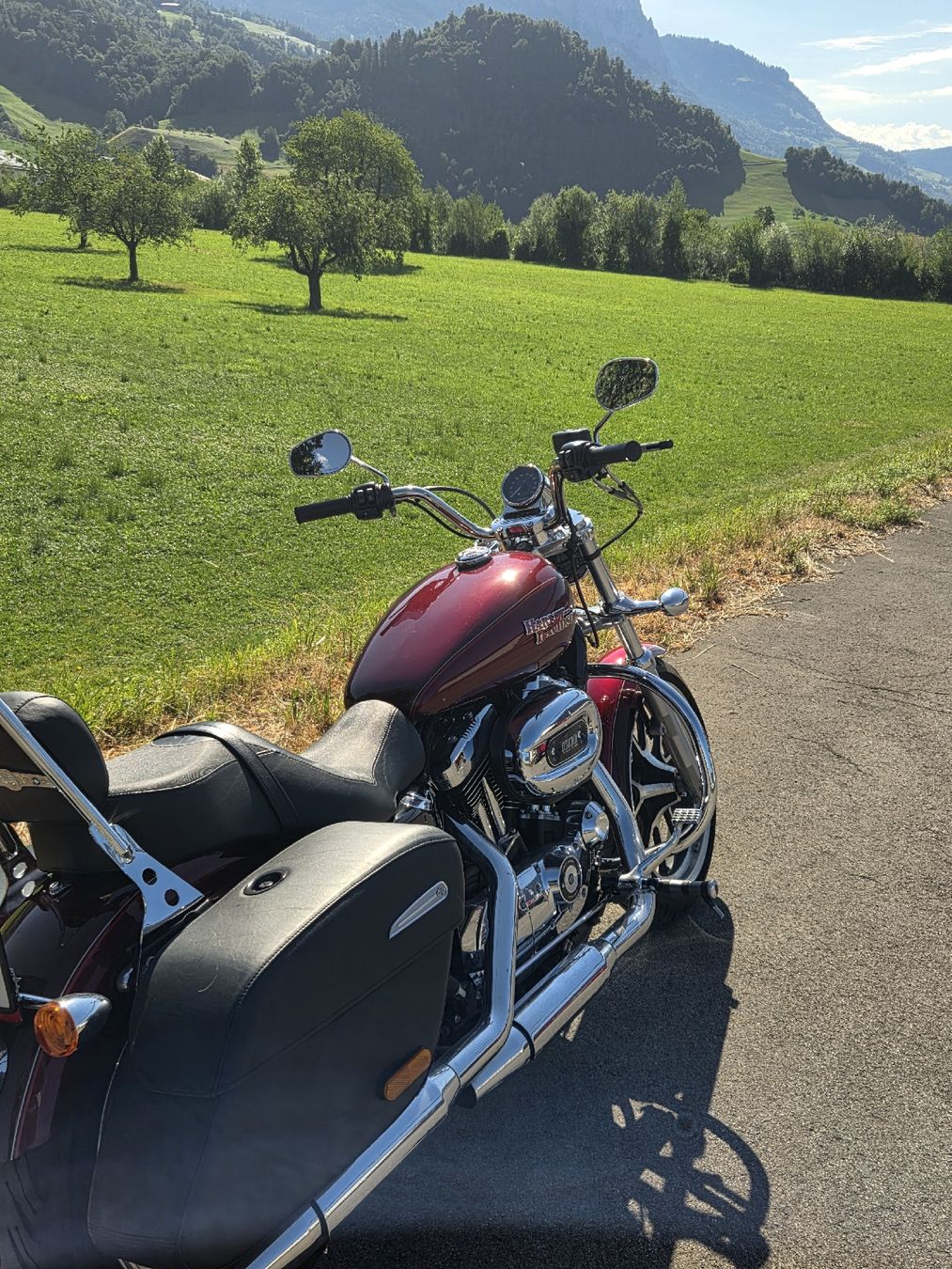 Harley-Davidson Chopper: Harley Davidson XL 1200 T Super Low ABS – Gebraucht aus Brunnen von jan_w8fb 7