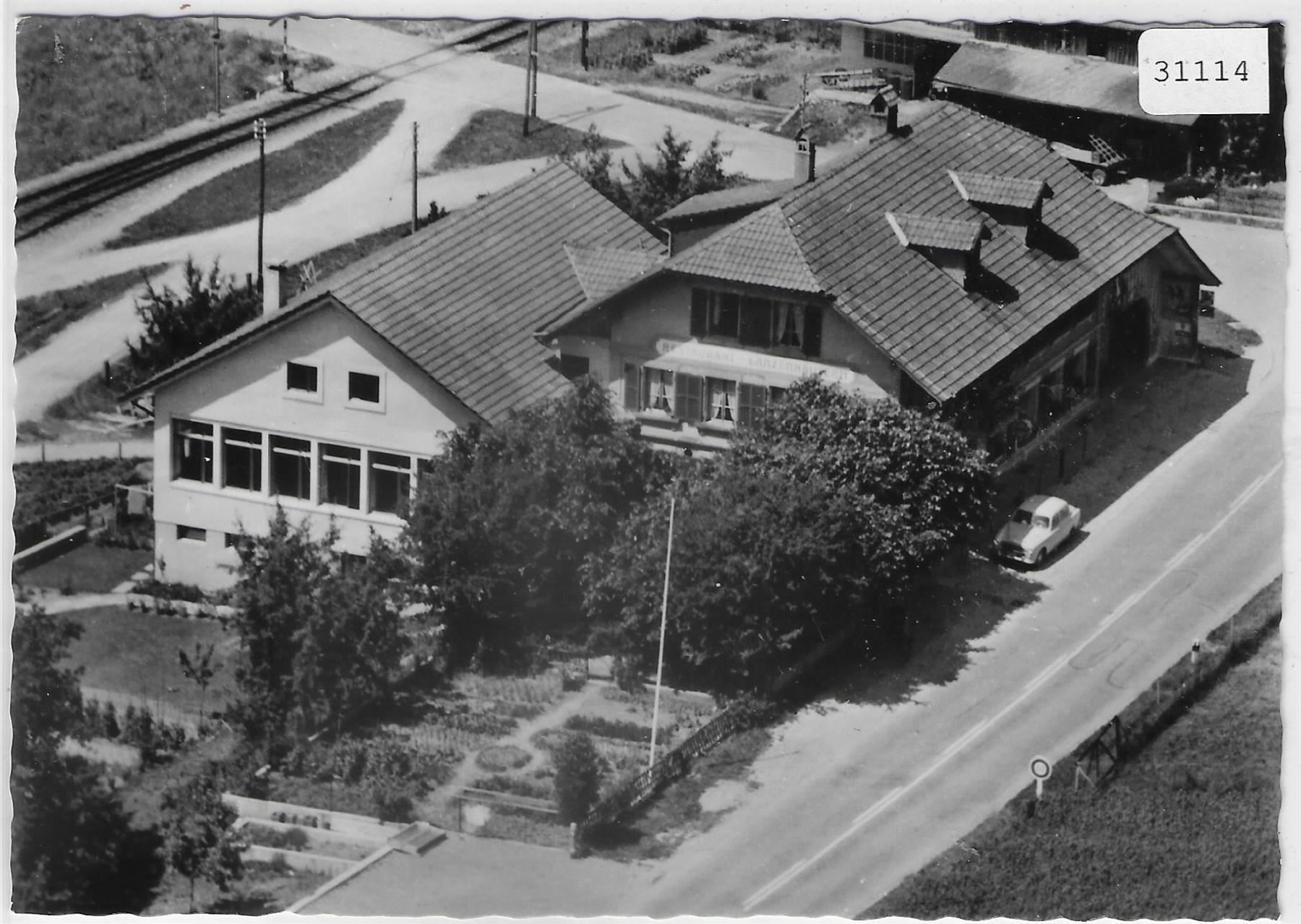 Cartoline postali: Hotel Bahnhof Lanzenhäusern BE – Usato da Ettingen venduto da Kartenplanet