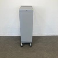 Denz D3 Roll-Caddy Silbergrau ohne Schlüssel