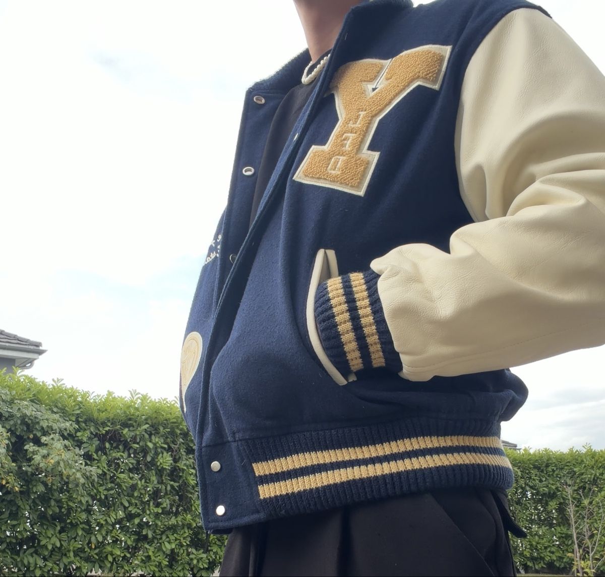 Live Fast Die Young Vestes: Veste teddy LFDY bleu et blanc taille S – D'occasion à Boudry par LuigiLoot 3