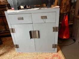 Moderne, chineschinesche Kommode grau| LIQUIDATIONSVERKAUF