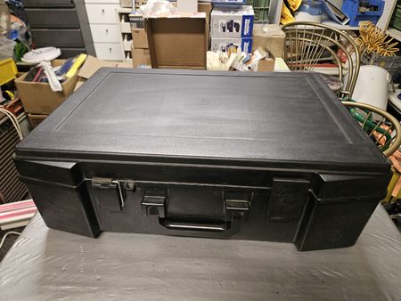 Kleineteilkoffer, Schwarz, 64x43x21cm, Top Zustand!