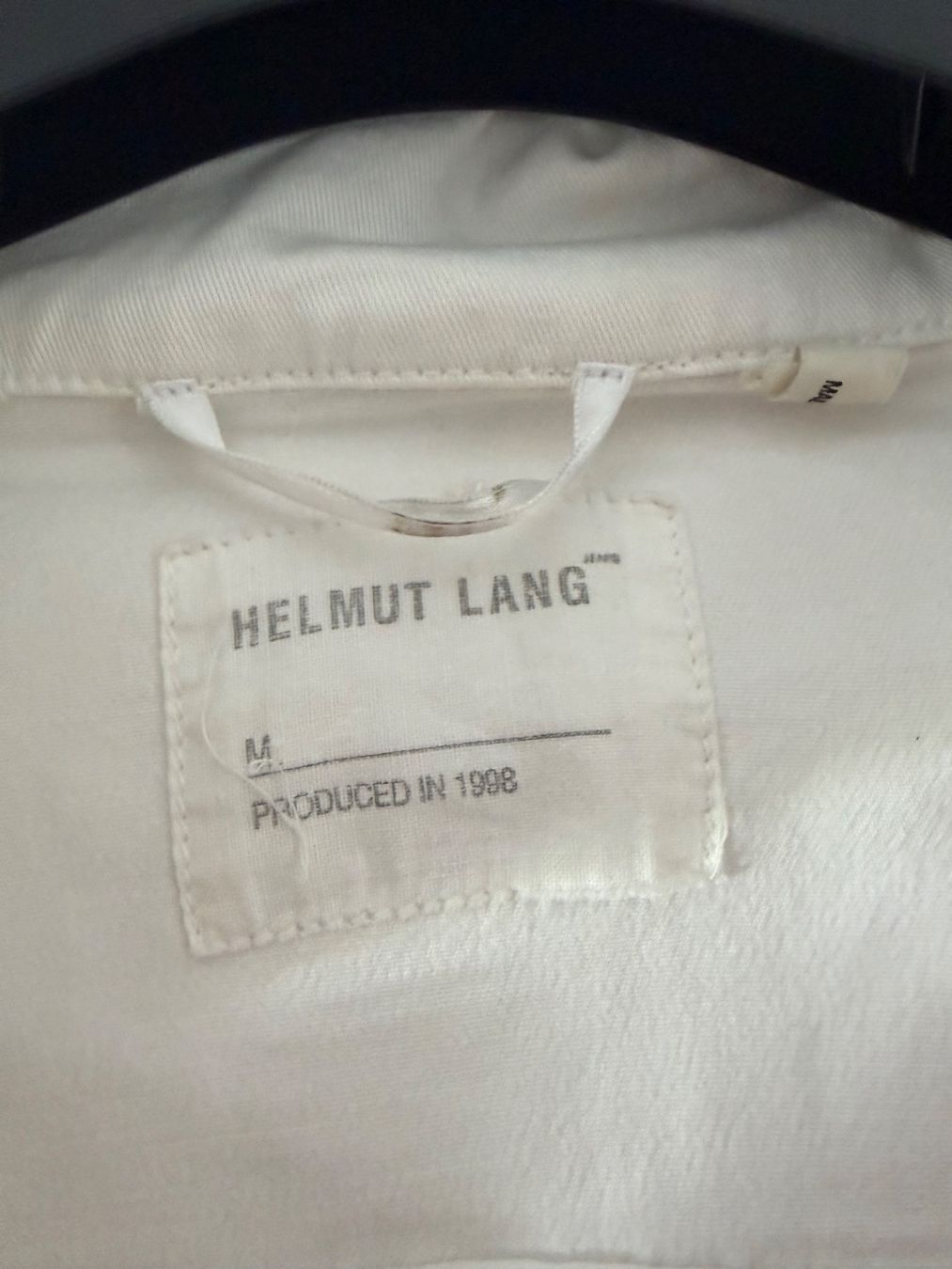 Helmut Lang Giacche: Helmut Lang, Jeansjacke, weiss – Usato da Zürich venduto da Raetselbiene 2