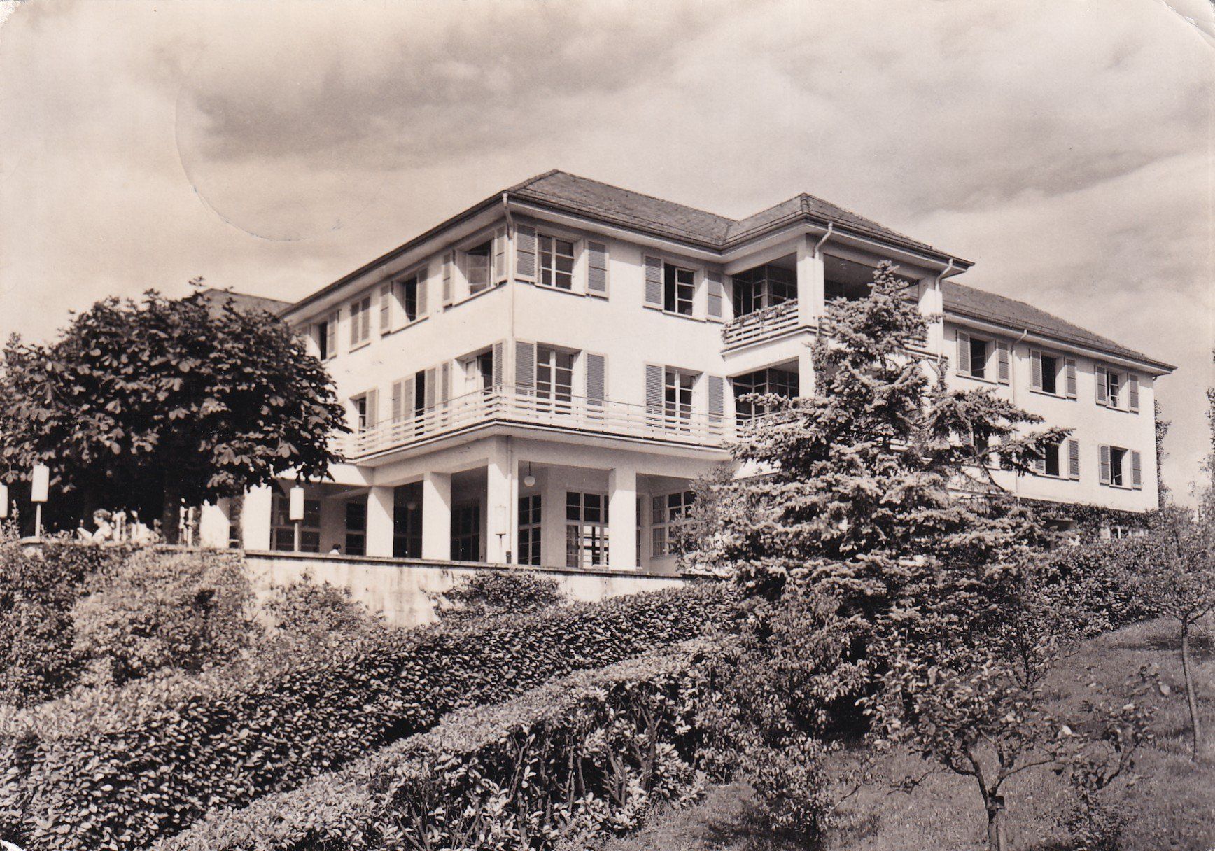 Cartoline postali: Ferienheim CO-OP Weggis  1959 – Usato da Cormoret venduto da Pascalll2001