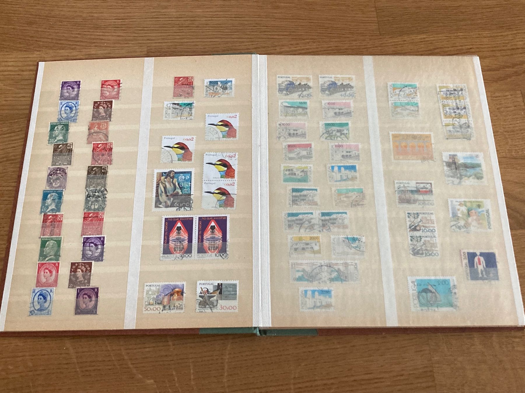 Alle Briefmarken: Ausland Briefmarken album – Gebraucht aus Riehen von vernizi