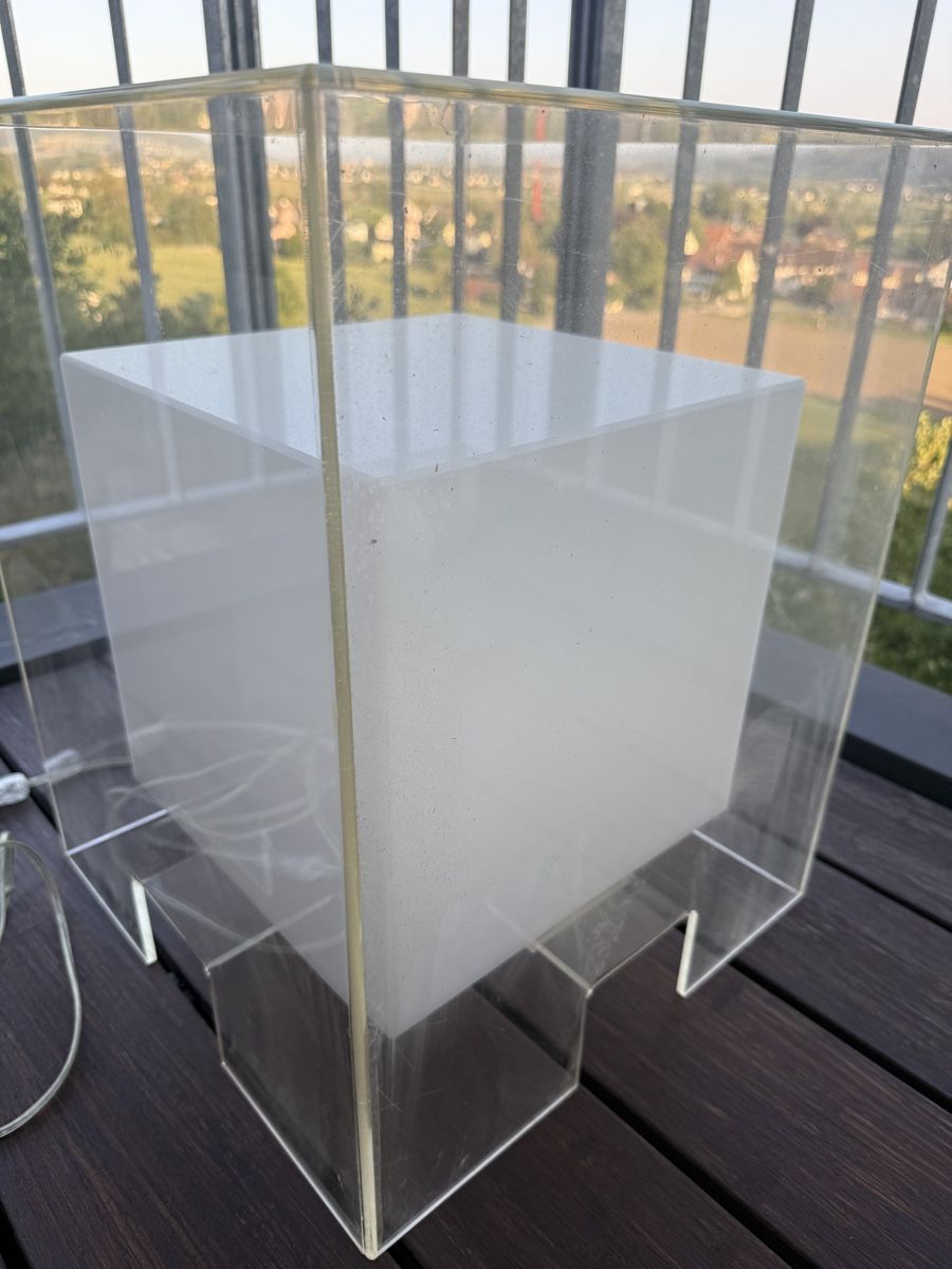 Lampade: Würfel Designerlampe – Usato da Müllheim Dorf venduto da Lyly04 2