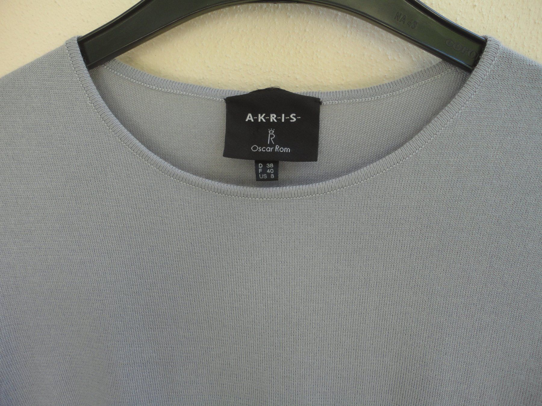 Akris Maglioni & Felpe: AKRIS Oscar Rom Damen Kurzarm Pullover Kaschmir/Seide Gr. 38 – Usato da zürich venduto da parts5060 1