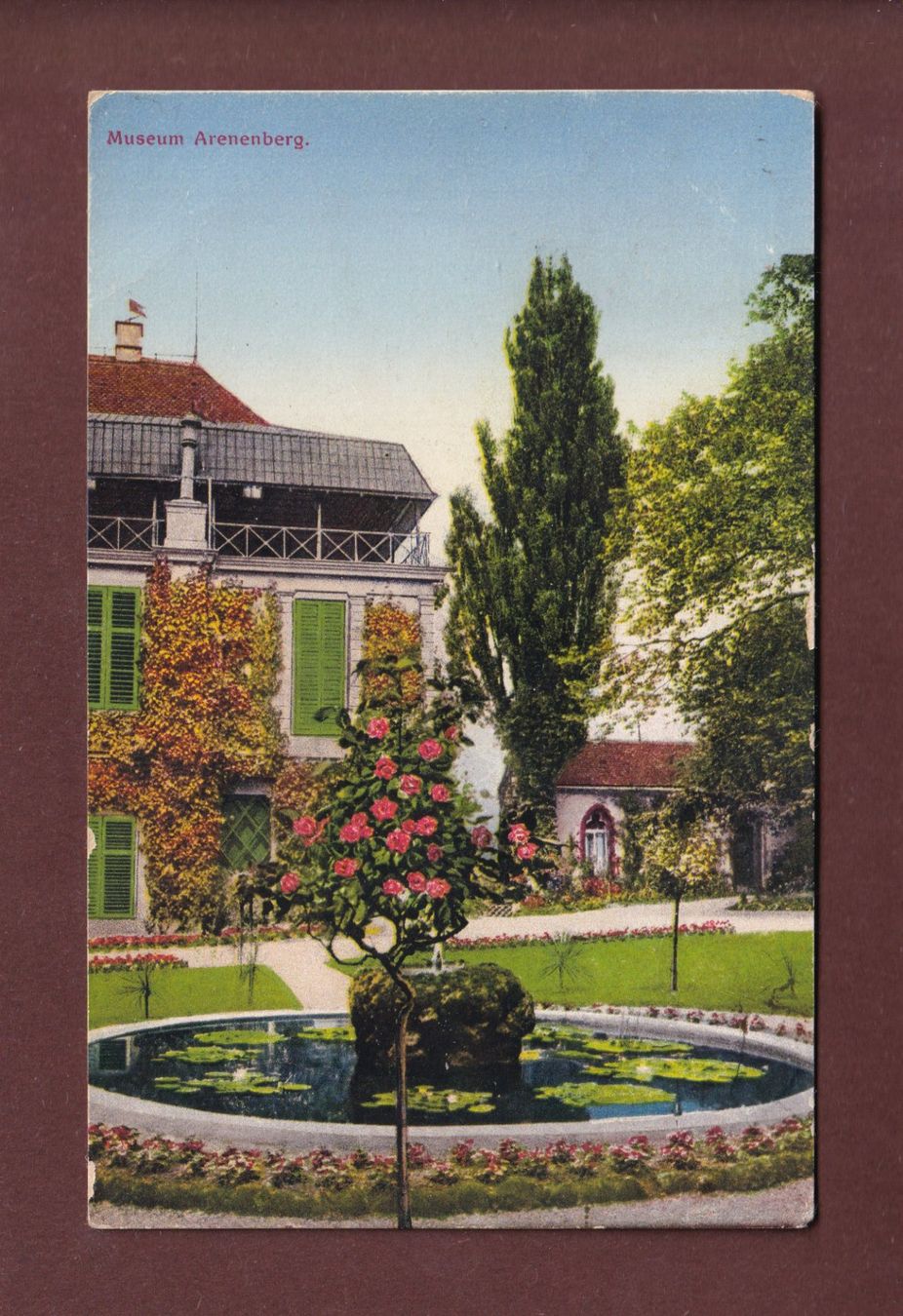 Cartoline postali: Museum ARENENBERG - 1931 – Usato da Pully venduto da nicecards-shop