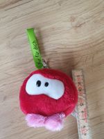 Nicibubbles, Nici Schlüsselanhänger aus Plüsch, rot 8 x 7 cm
