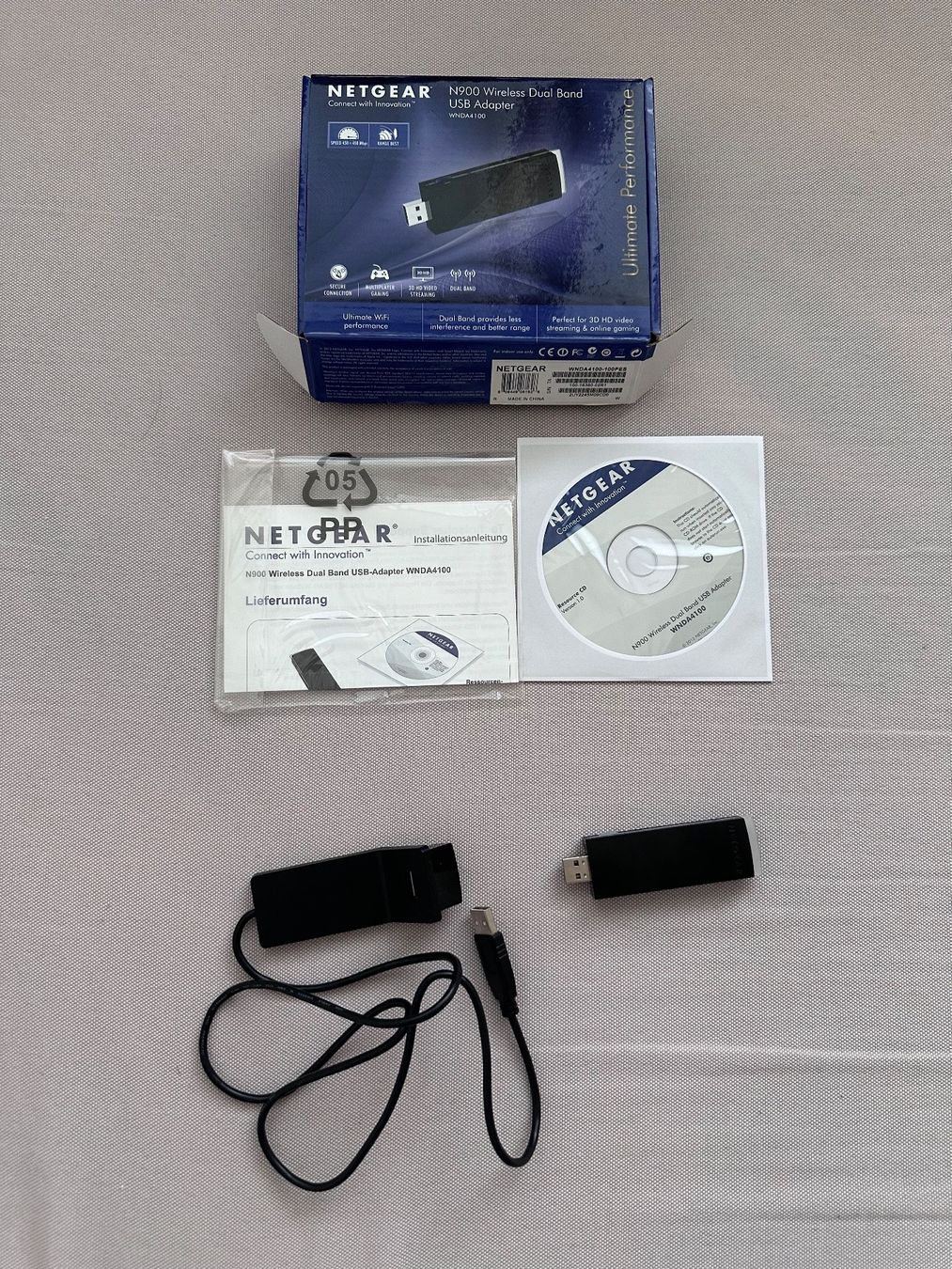 Unità & Adattatore: Adaptateur USB wifi NETGEAR – Nuovo (secondo la descrizione) da Le Lignon venduto da Crocogril