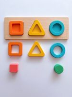 Geo Shapes Puzzle Geometrisches Puzzle Puzzle des Lovevery