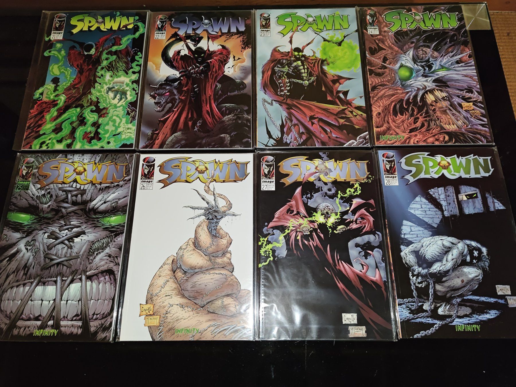 Fumetti: Spawn Prestige Deutsch (Nr 21 - 28) – Usato da Sumiswald venduto da geesoft