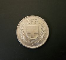 5 Franken 1966 Silber 